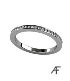 alliansring 1.8 mm vitguld