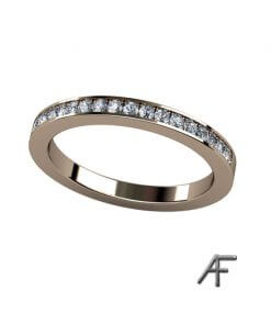alliansring 2.2 mm med diamanter