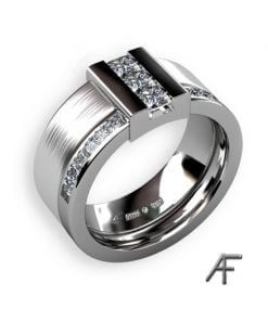 vigselring brygga diamanter