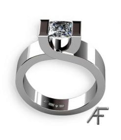 crossing vitguld med diamant