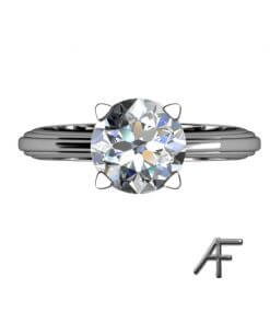 enstensring 1,4 ct platina