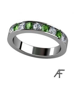 faden allians med forrestgreen diamanter 3,5 mm