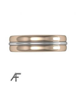 granny guldring vit och röd