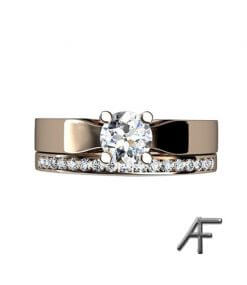 happy röttguld med alliansring