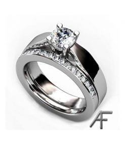 happy vitguldsring med diamant