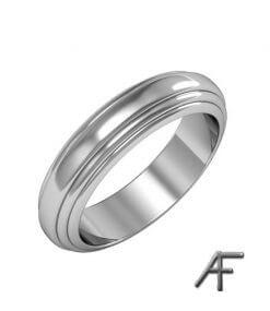 platinaring 5mm med profilerad skena