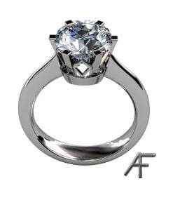 stor briljantslipad diamant 3.0 ct