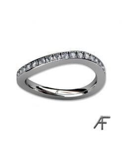 swing alliansring briljantslipade diamanter
