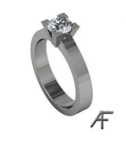 enstensring 0.55 ct diamant